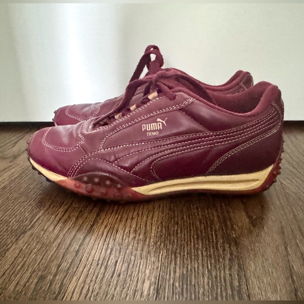 Puma Temo Leather Sneakers. Size 6.5